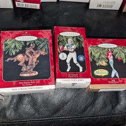 5 Vintage Hallmark Christmas Decorations 