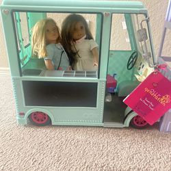 Doll Ice cream Truck 