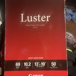 Luster photo paper pro Canon