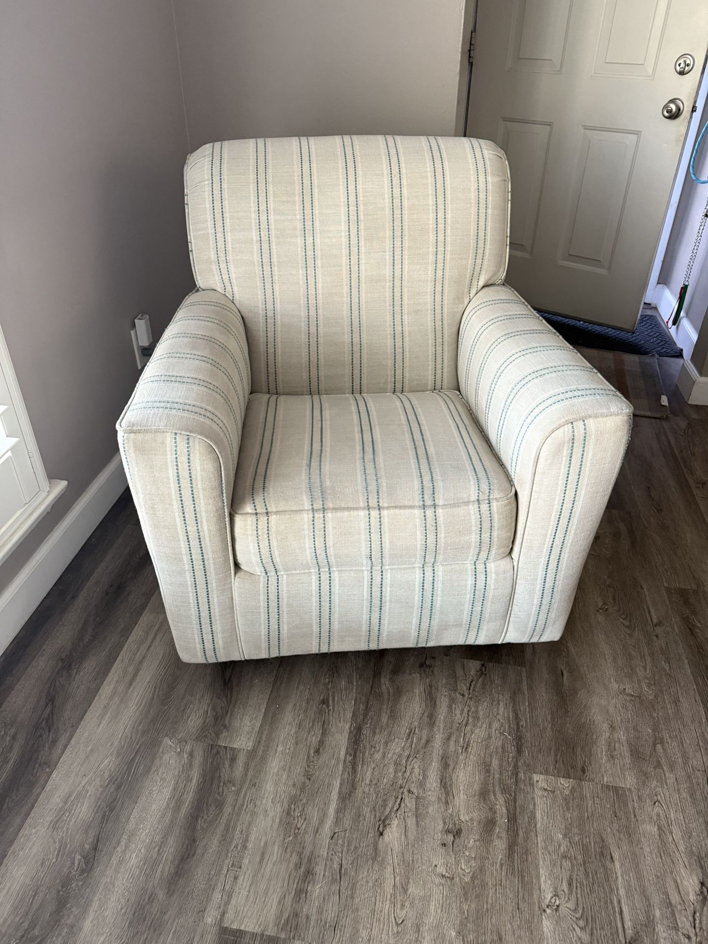 Ashley’s swivel rocking chair