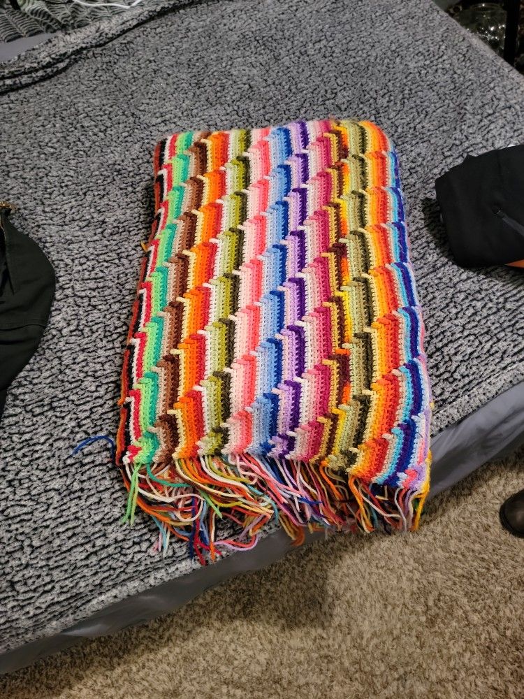 Apache Tears Afghan
