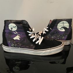 The Nightmare Before Halloween Vans Size 11 (pick Up Or Meet Up Conyers Ga Only)