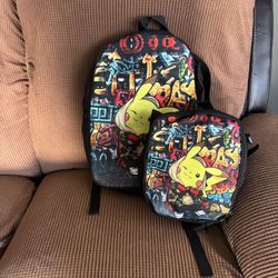 Pokémon Backpack & Insulated Lunch Box 