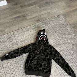 BAPE Color Camo Shark Full Zip Hoodie (Size M) 