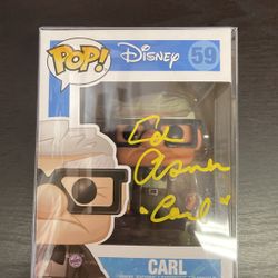 Ed Asner Auto Disney “Carl” Funko Pop