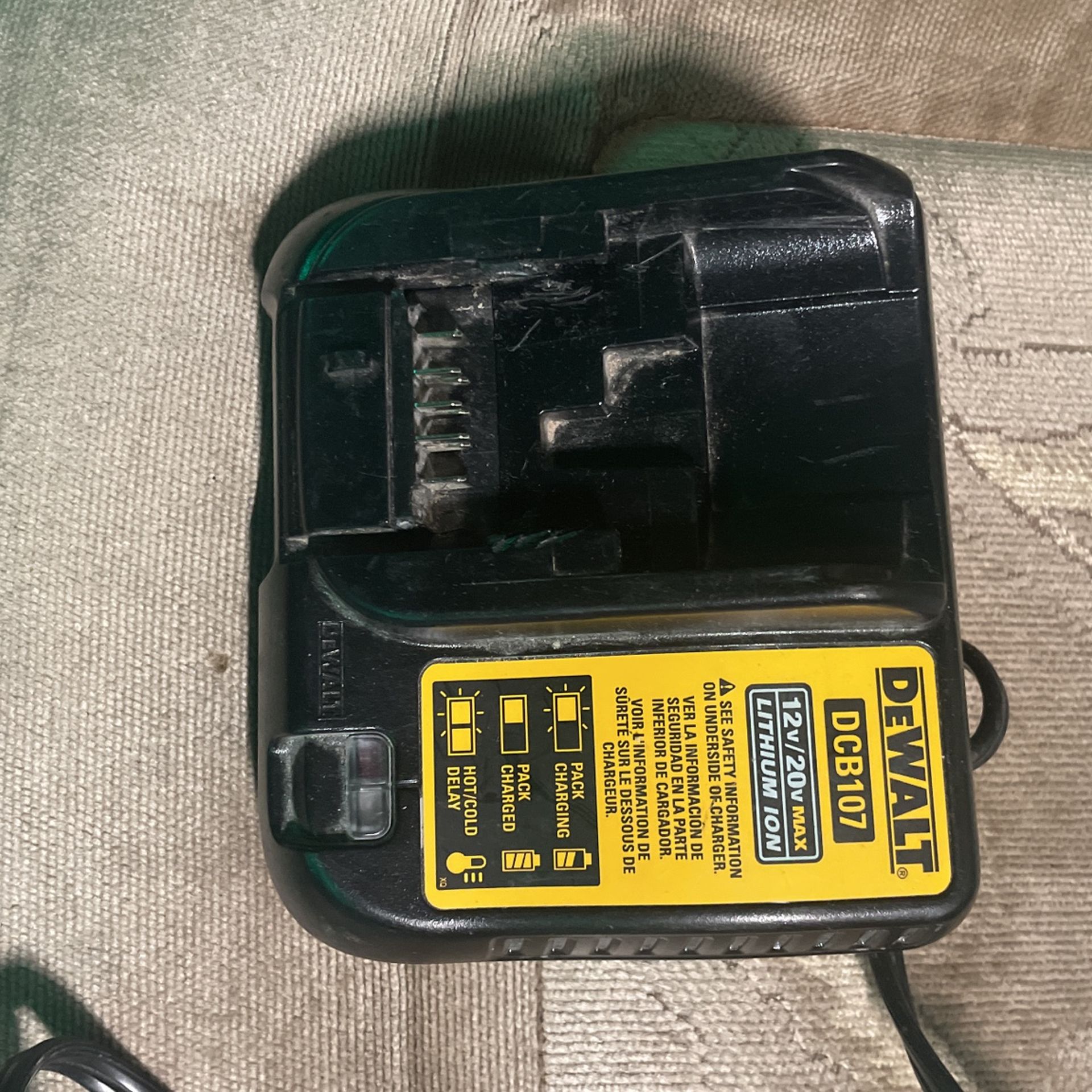 12v Dewalt charger