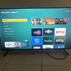 43in Hisense Flat Screen
