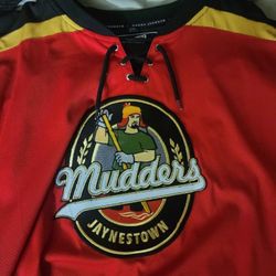 Geeky Jerseys Jaynestown Mudders Hockey Jersey XXL