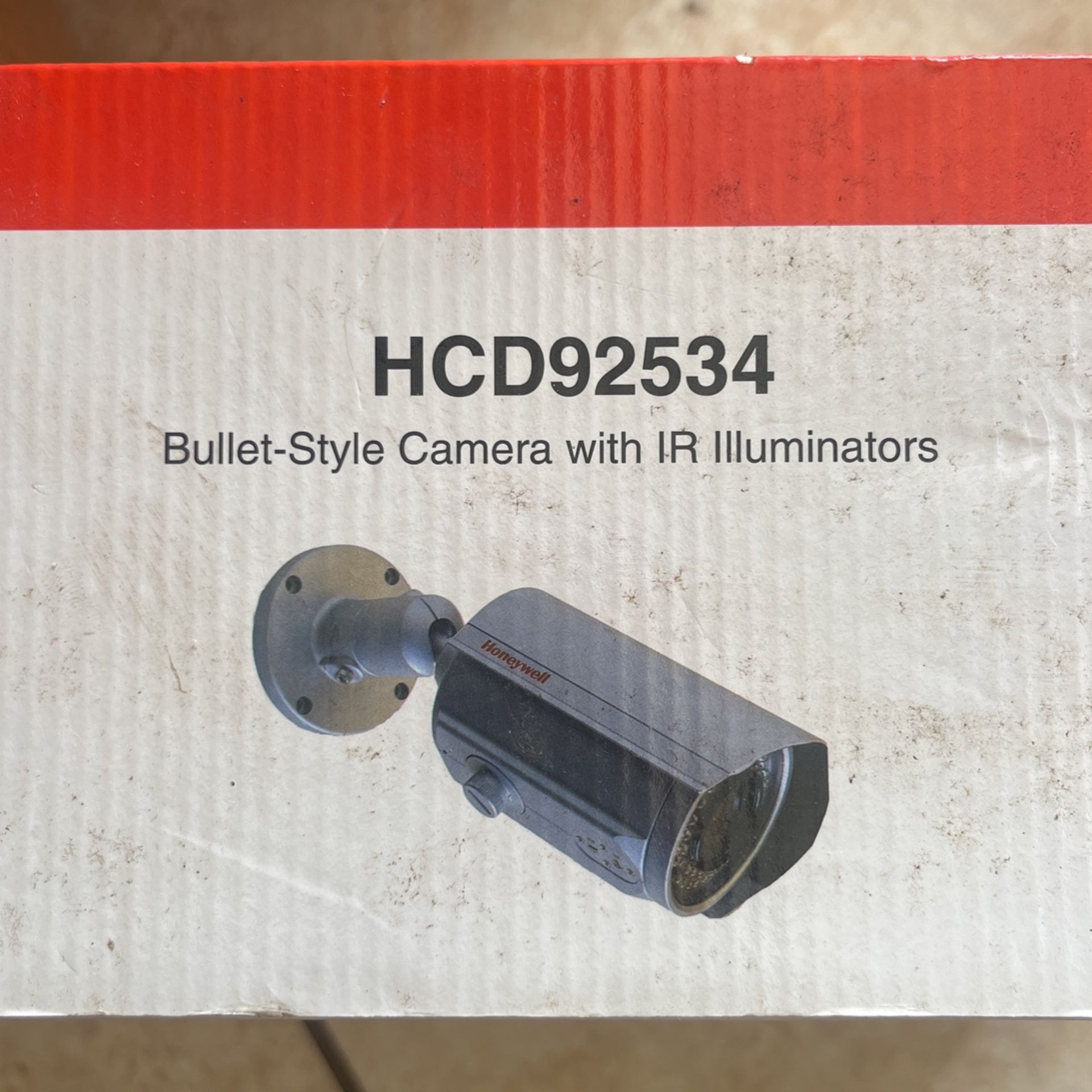 Honeywell Bullet Style Camera With IR Illuminators