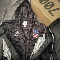 Bape X Adidas Hoodie & Yzy 700 Size 11