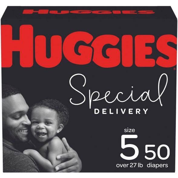 58 Huggies Special Delivery Hypoallergenic Baby Diapers – Size 3 (16-28ib)
