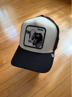 NWTO Goorin Bros. Cash Cow Black Unisex Trucker Hat Sz. OS (Sold Out)