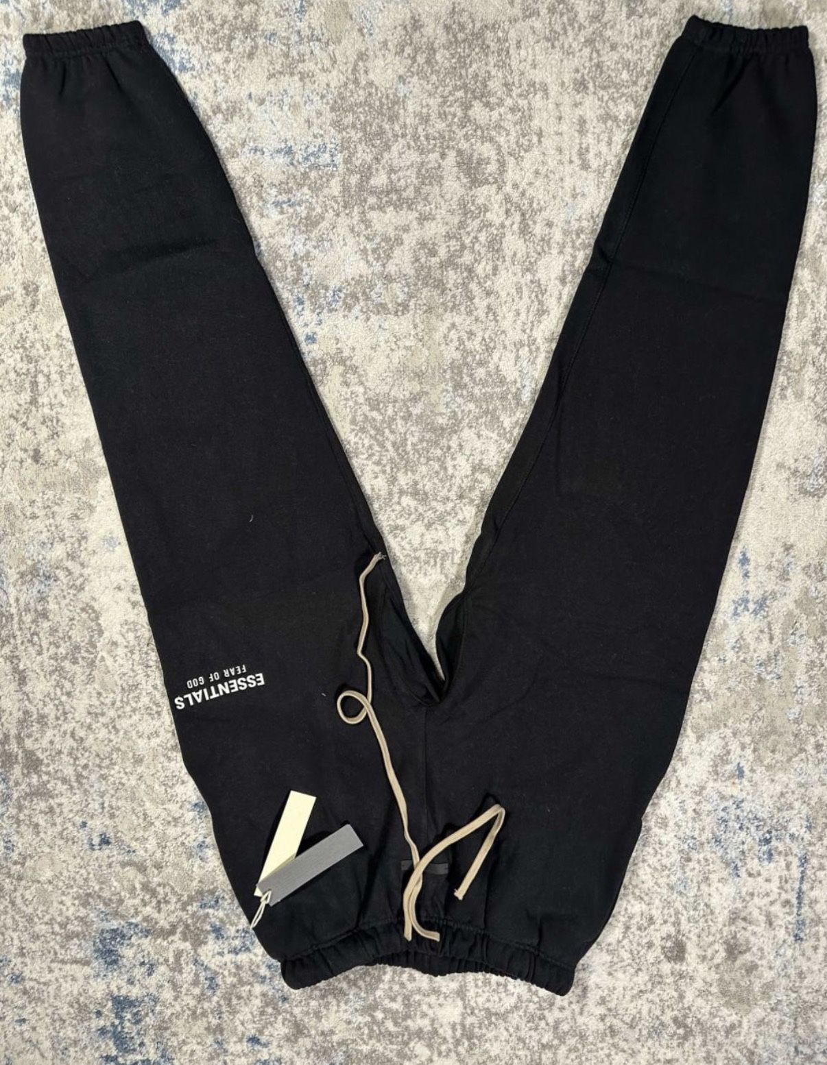 Black Essential Pants