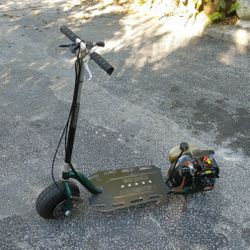 Goped Bigfoot Gas Scooter Go Ped Moped Motorized Go Kart Mini bike Minibike Pit Go kart Bicycle Big Foot ATV Quad Dirt Pocket Motorcycle