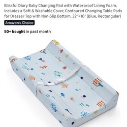 Blissful Diary Baby Changing Pad