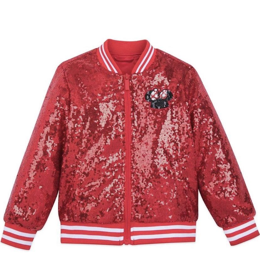 Minnie Mouse Red Sequin Jacket