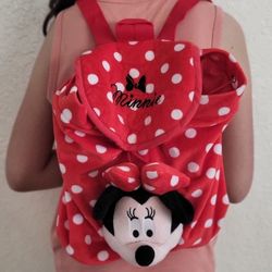 Minnie Mouse Plush Backpack Kids New ( Price Firm!)