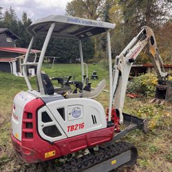 Takeuchi TB216 Excavator 