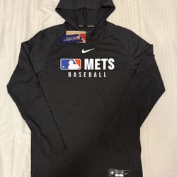 Men's New York Mets Nike Authentic Collection Lightweight Dri-FIT Hoodie