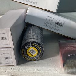 Bathroom Fixtures And Paint Brush 