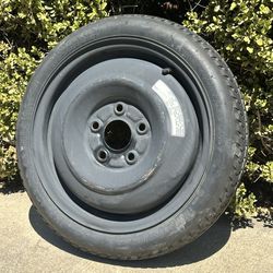 2006 Thru 2011 Honda Civic 5x114.3 Emergency Spare 15” Tire Wheel Rim 15 Inch 5x114  Compact T125/70D15 OEM 5x4.5