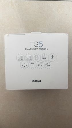 CalDigit TS5 Thunderbolt 5 Dock – Brand New Sealed