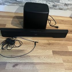 POLK Sound bar with subwoofer