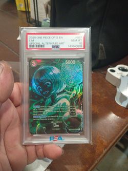 One piece op12 LIM (SP) psa 10