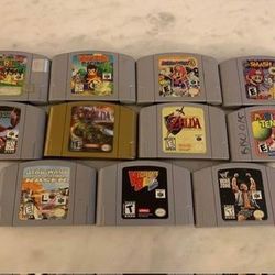 N64 Games (Zelda, Mario, Mario Party, Smash Bros And More)