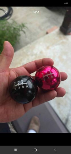 6 Speed shift knobs