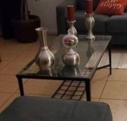 Coffee Table With Two Side Tables Set, sell as set$35