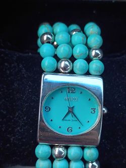 Ecclissi 925 Sterling Silver Beaded Watch