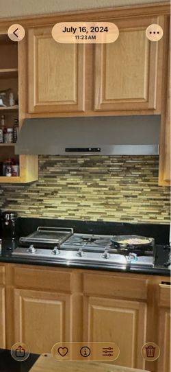 Samsung hood and cooktop