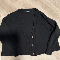 Black Cardigan 