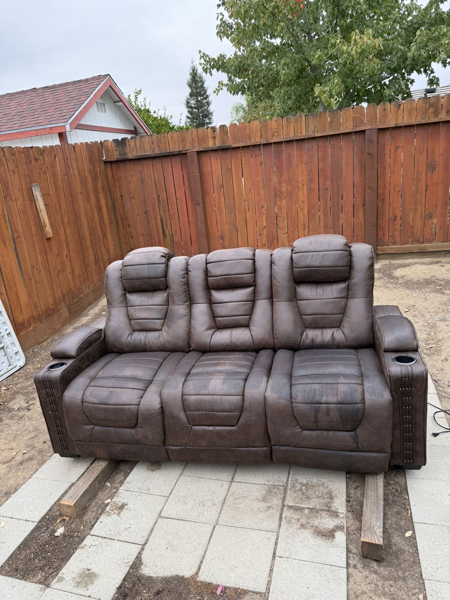 Eric Church “Highway to Home” Reclining Sofa – Super Comfortable!