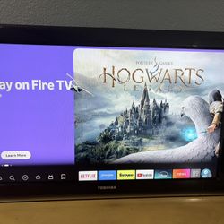 32” Toshiba TV (If it's listed, it’s available!)