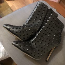 Studded Ankle Boots
