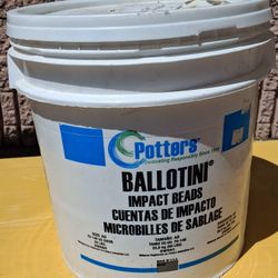 Glass Bead Blast Media.