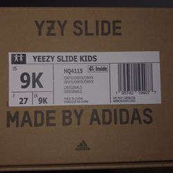 Yeezy Slides Onyx Kids