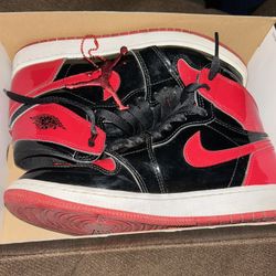 Jordan 1 High Retro OG “bred Patent”  GS