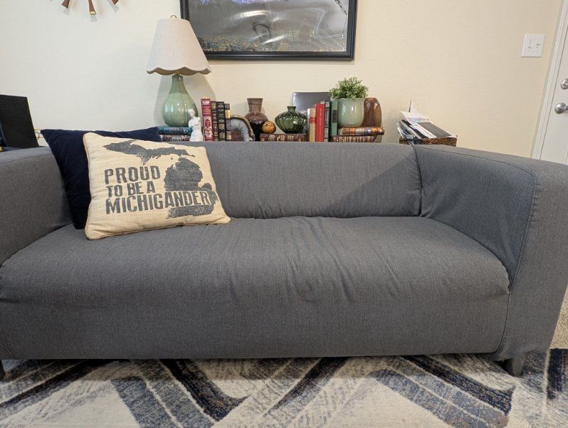 IKEA Gray Klippan Loveseat Sofa