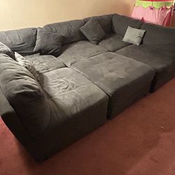 Sectional Sofa- Grey