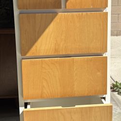 IKEA's RAKKE series five-drawer chest.