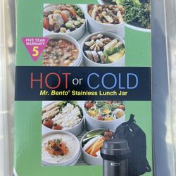Hot or Cold Stainless Lunch Jar