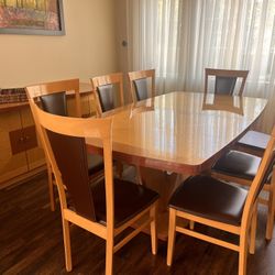 Dining Table With 8 Chairs 