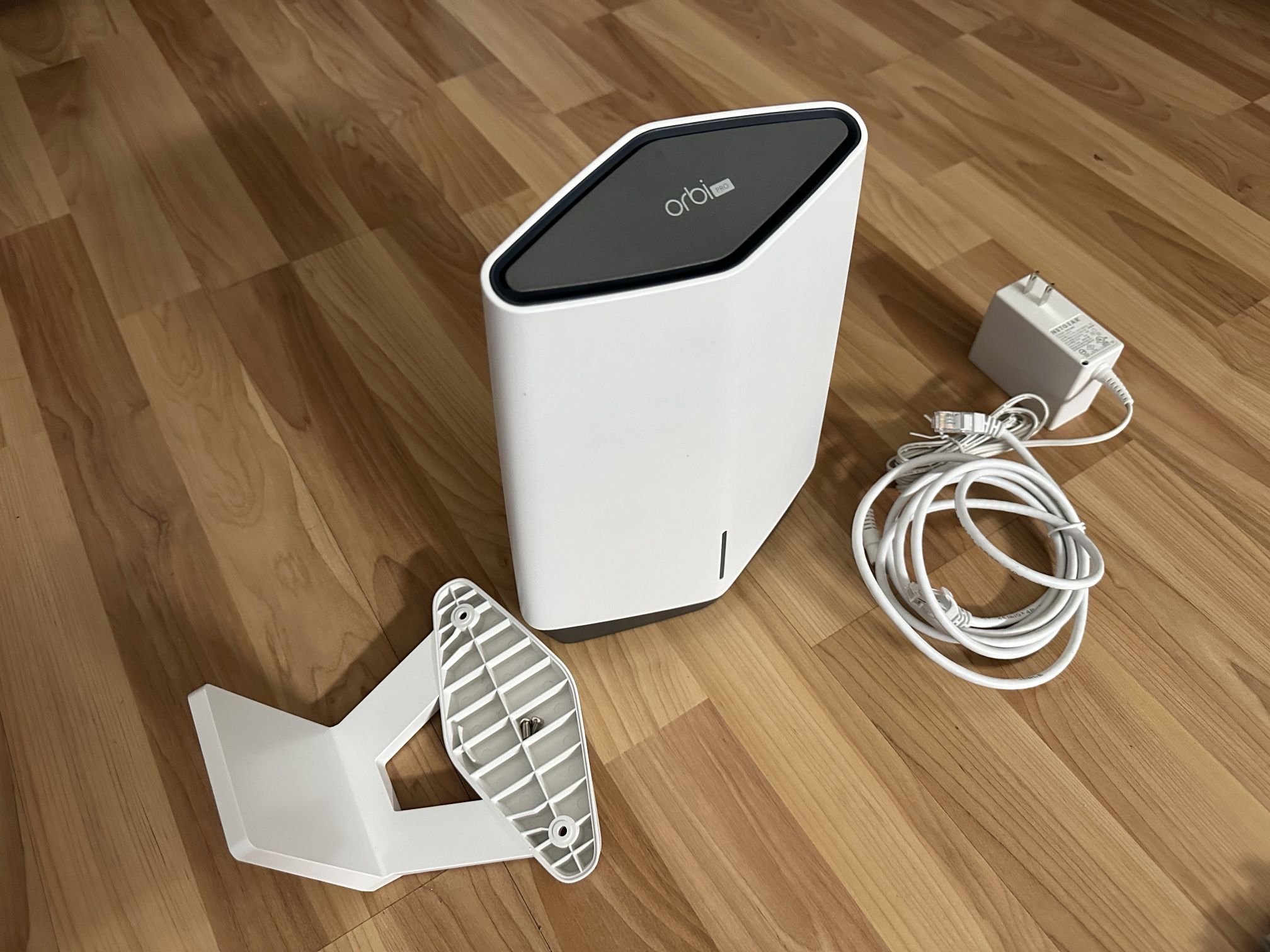 NETGEAR Orbi Pro WiFi 6 Tri-Band Mesh Add-on Satellite (SXS80) for Business or Home