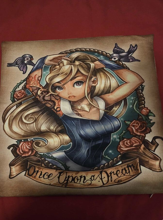 Once Upon A Dream Pillowcase (17”X17”)