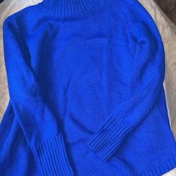 XL Blue Sweater 