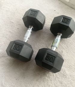 Brand New Set of 30 Lb Dumbbells 