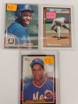3 Baseball Cards